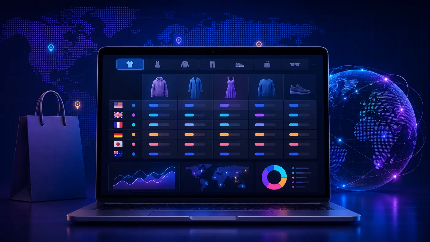 Aperçu illustré de l'application Price Comparator